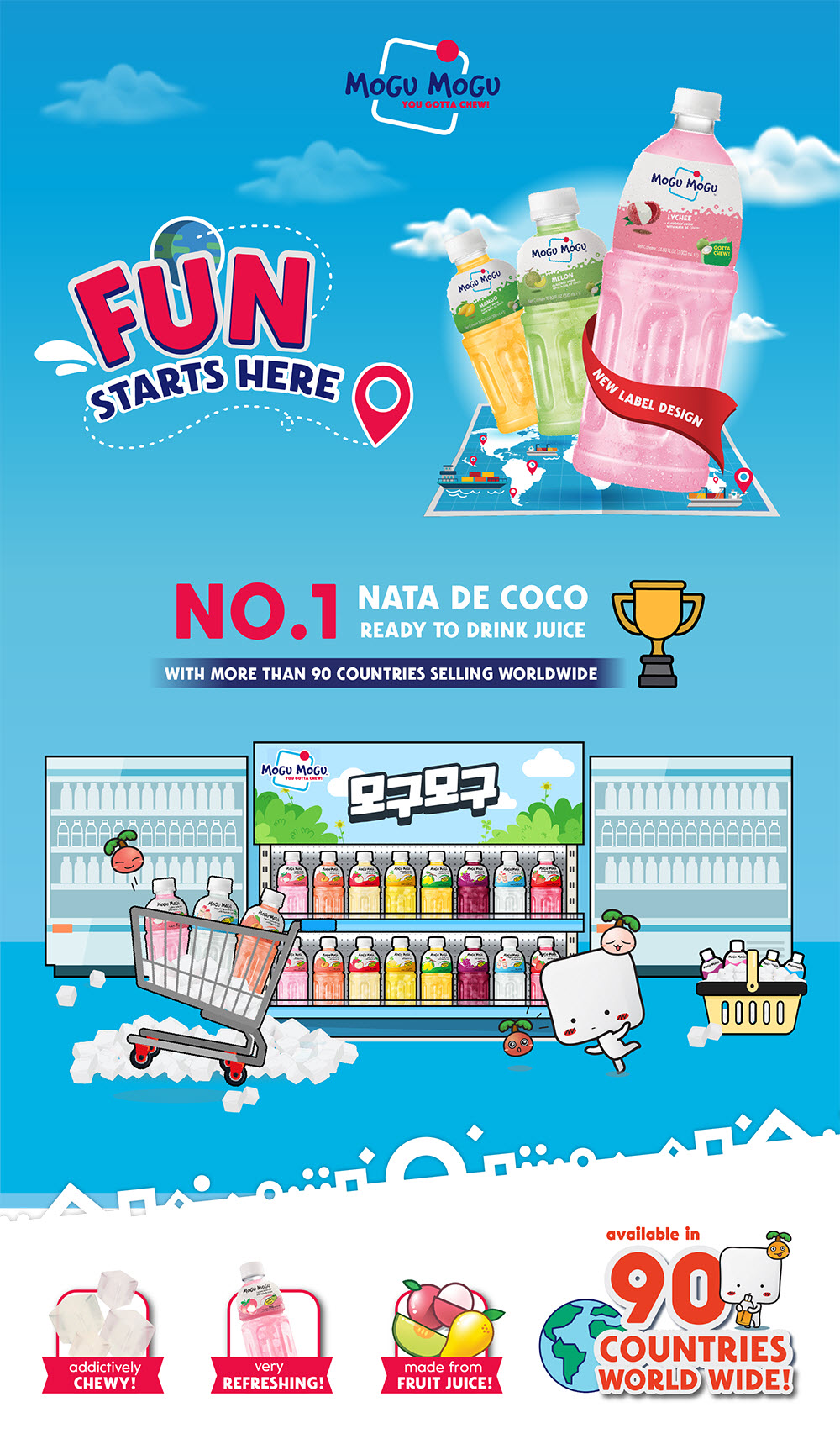Mogu Mogu – No.1 Nata de Coco Ready to Drink Juice – SAPPE