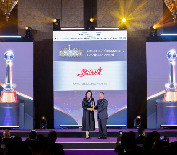 SAPPE สะท้อนความเป็นเลิศ คว้ารางวัล TMA Excellence Awards 2025 ต่อเนื่อง 3 ปีซ้อน ตอกย้ำองค์กรแห่งนวัตกรรมและการเติบโตอย่างยั่งยืน