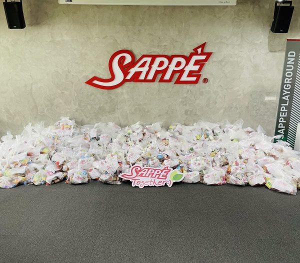 SAPPE ส่งกำลังใจถึงพี่น้องชาวหาดใหญ่ มอบถุงยังชีพ 500 ถุง ผ่านกองทัพอากาศ บรรเทาความเดือดร้อนผู้ประสบอุทกภัย